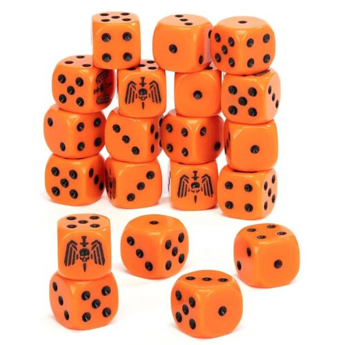 

Миниатюра Games Workshop Warhammer 40K: Kill Team - Adeptus Astartes Dice (20)