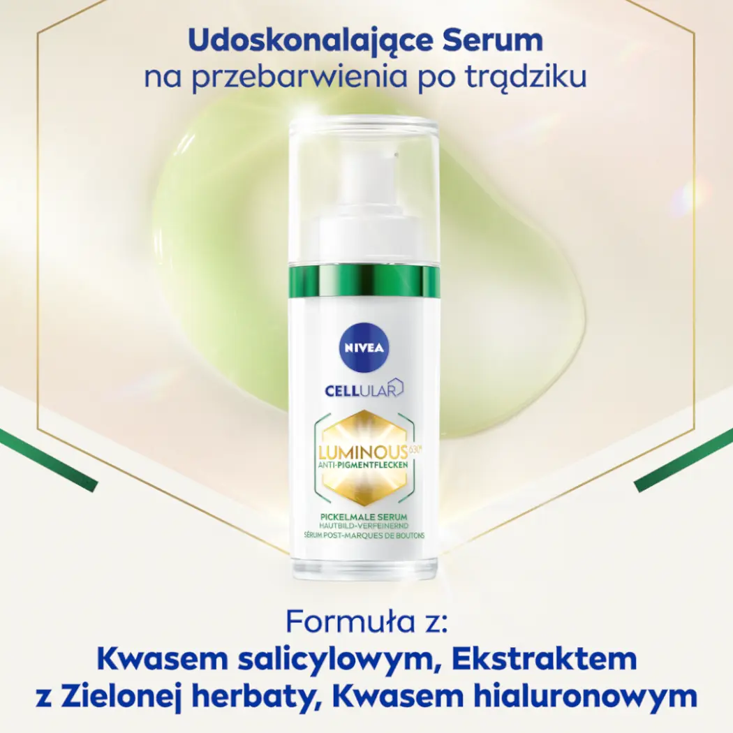 Сыворотка Nivea — Улучшающая от прыщей Cellular Luminous, 30 мл — фото 2