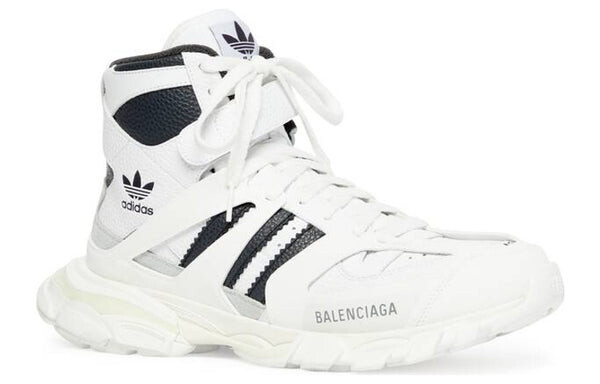 Кроссовки x adidas originals track forum sneakers 'white black' Balenciaga, белый — фото 3