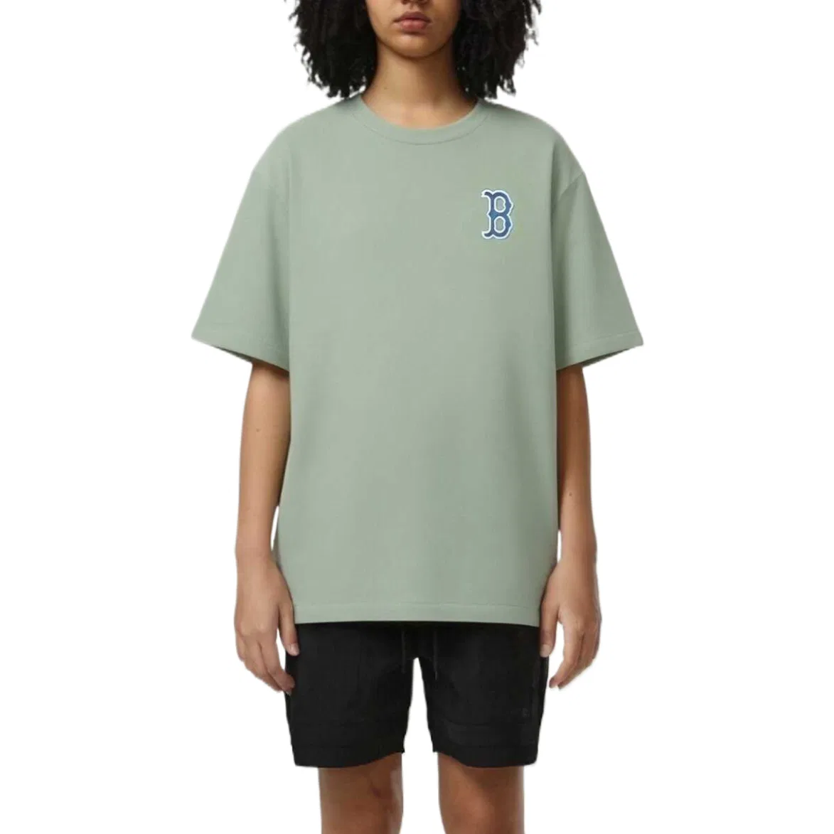 Футболка SS26 Teenagers MLB KIDS, Light Army Green — фото 3