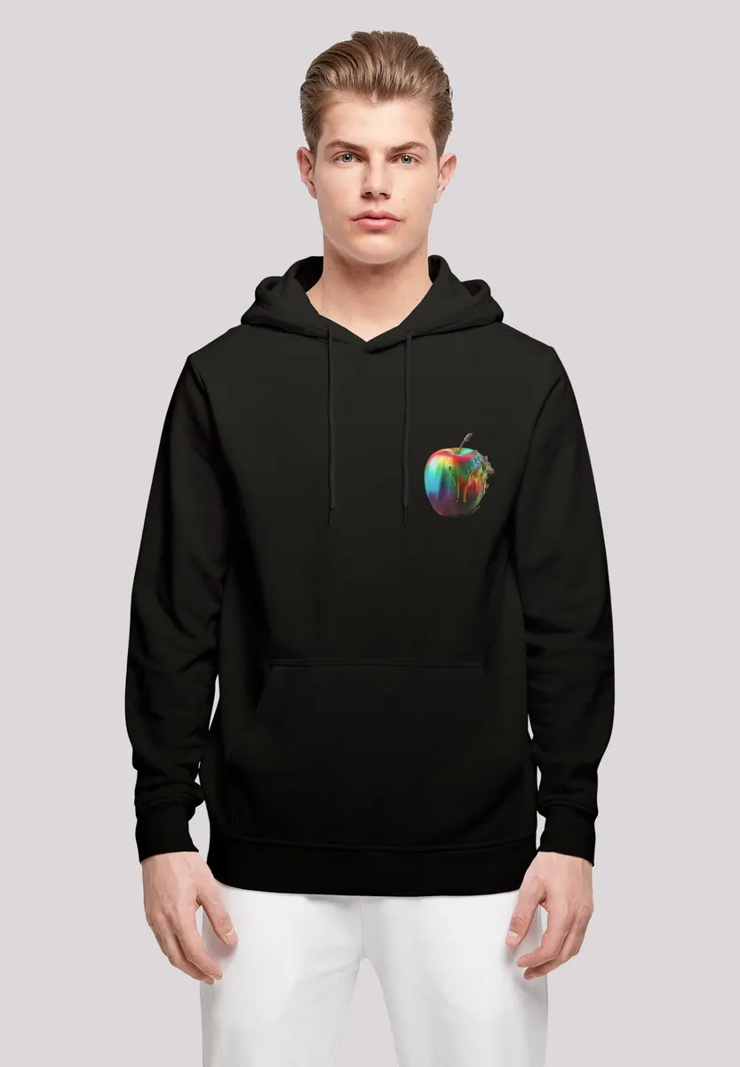

Толстовка F4NT4STIC "Colorfood Collection - Rainbow Apple", принт, черный