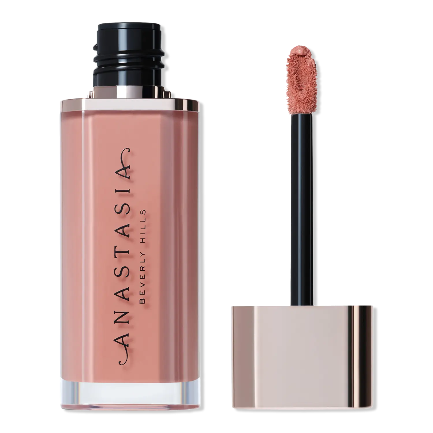 

Губная бархатная муссовая помада с высокой пигментацией Anastasia Beverly Hills, Crush (soft beige)