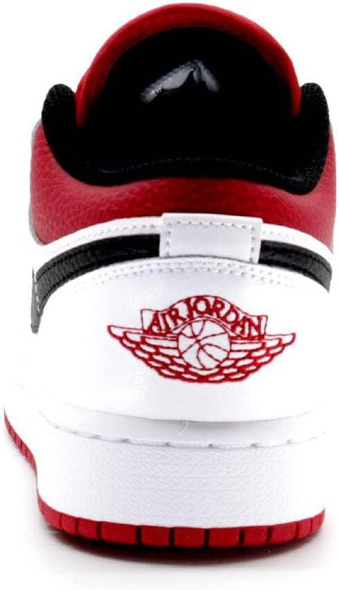 Детские кроссовки Nike Air Jordan 1 Low, черный/серый — фото 3