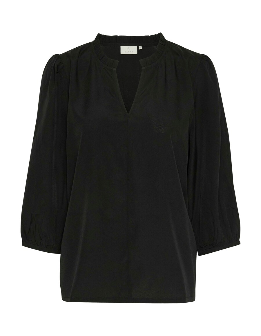 

Блузка с коротким рукавом Kaffe Blouse Katja, черный