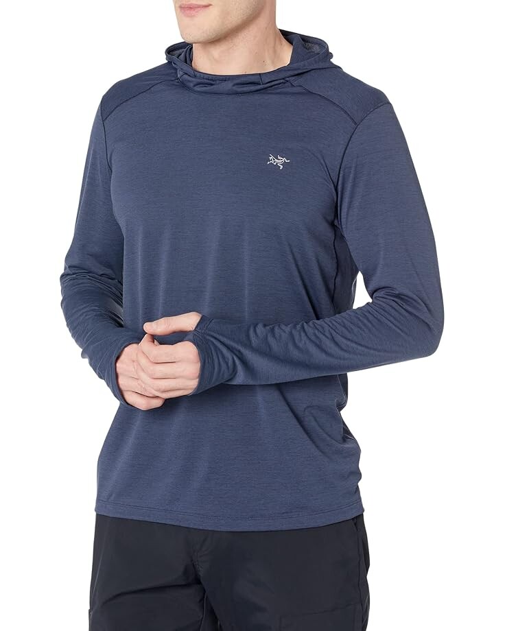 

Худи Arc'teryx Cormac Hoodie, цвет Black Sapphire Heather