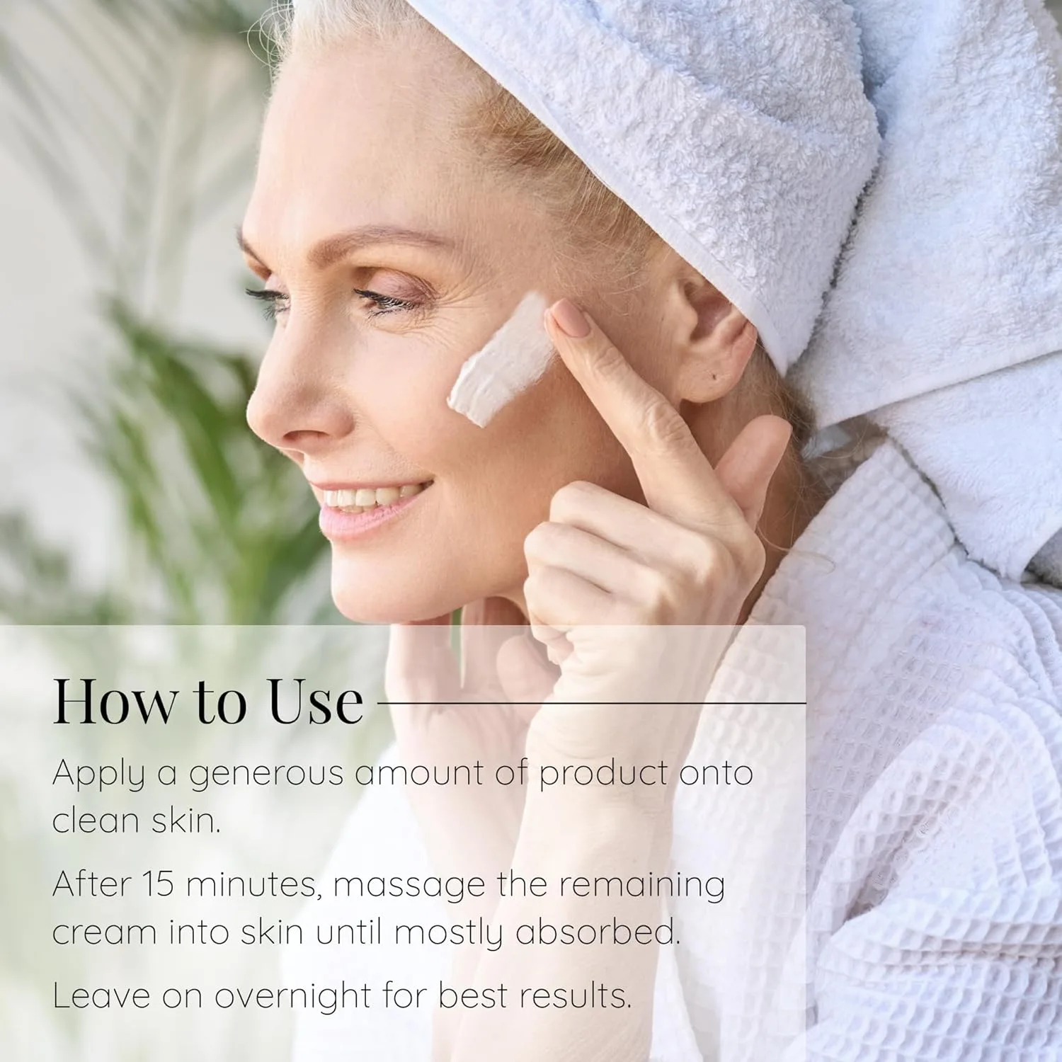 Маска для лица Aloette — Beauty Sleep успокаивающая - антивозрастная с гиалуроновой кислотой и скваленом для более — фото 4