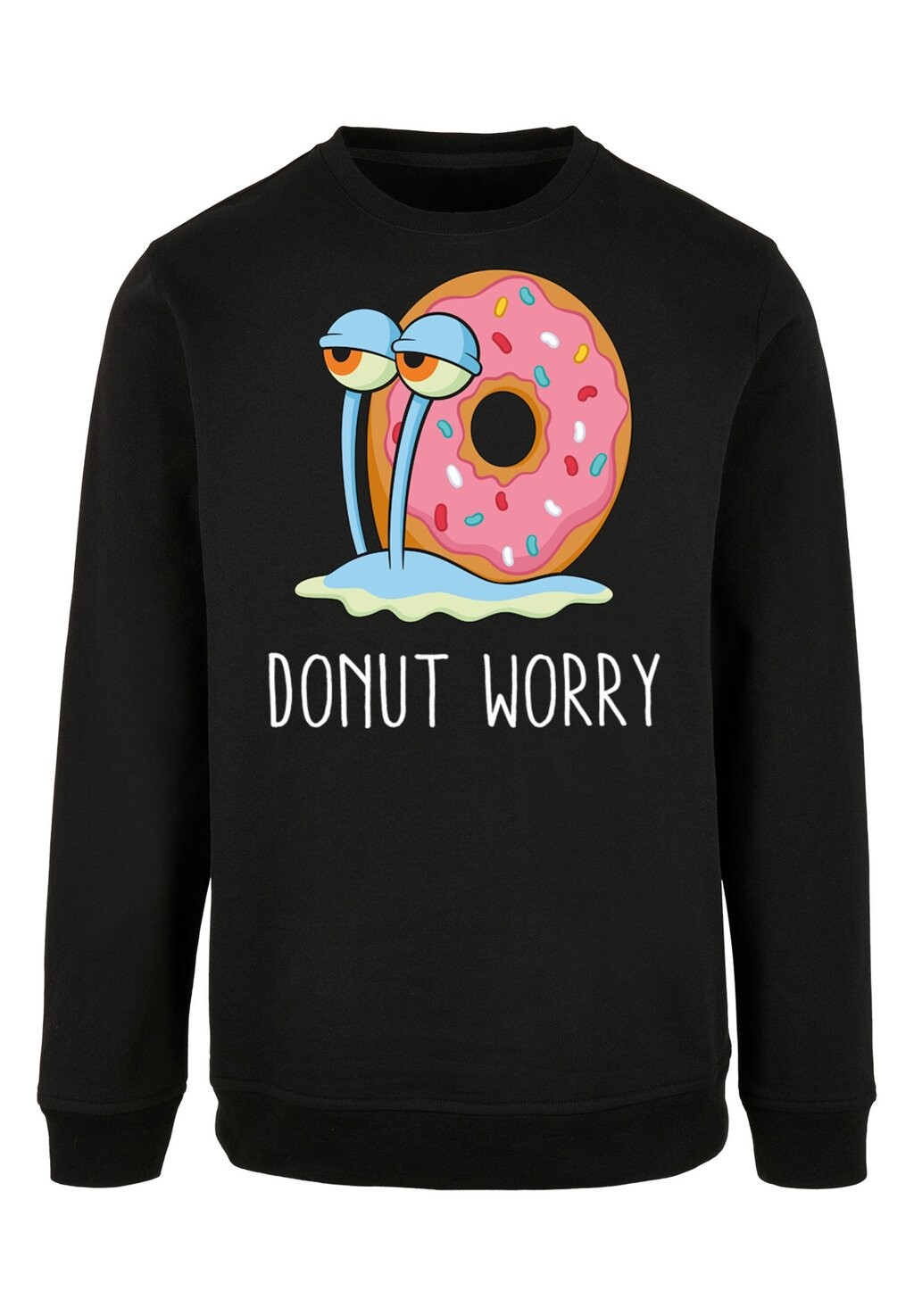 

Толстовка SPONGEBOB SCHWAMMKOPF DONUT WORRY GARRY SCHNECKE F4NT4STIC, черный