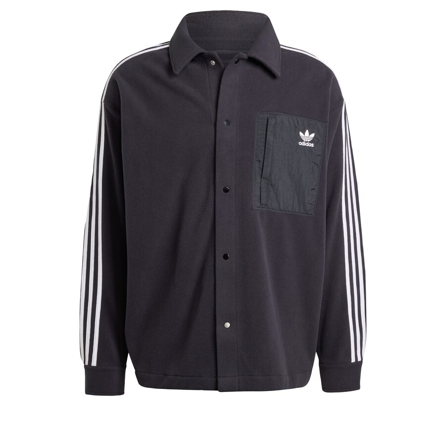 

Флисовая куртка ADIDAS ORIGINALS Adicolor, черный