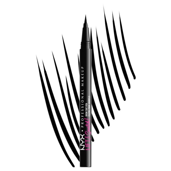 Карандаш для бровей Lápiz de cejas Lift&Snatch! Nyx Professional Make Up, Black — фото 2