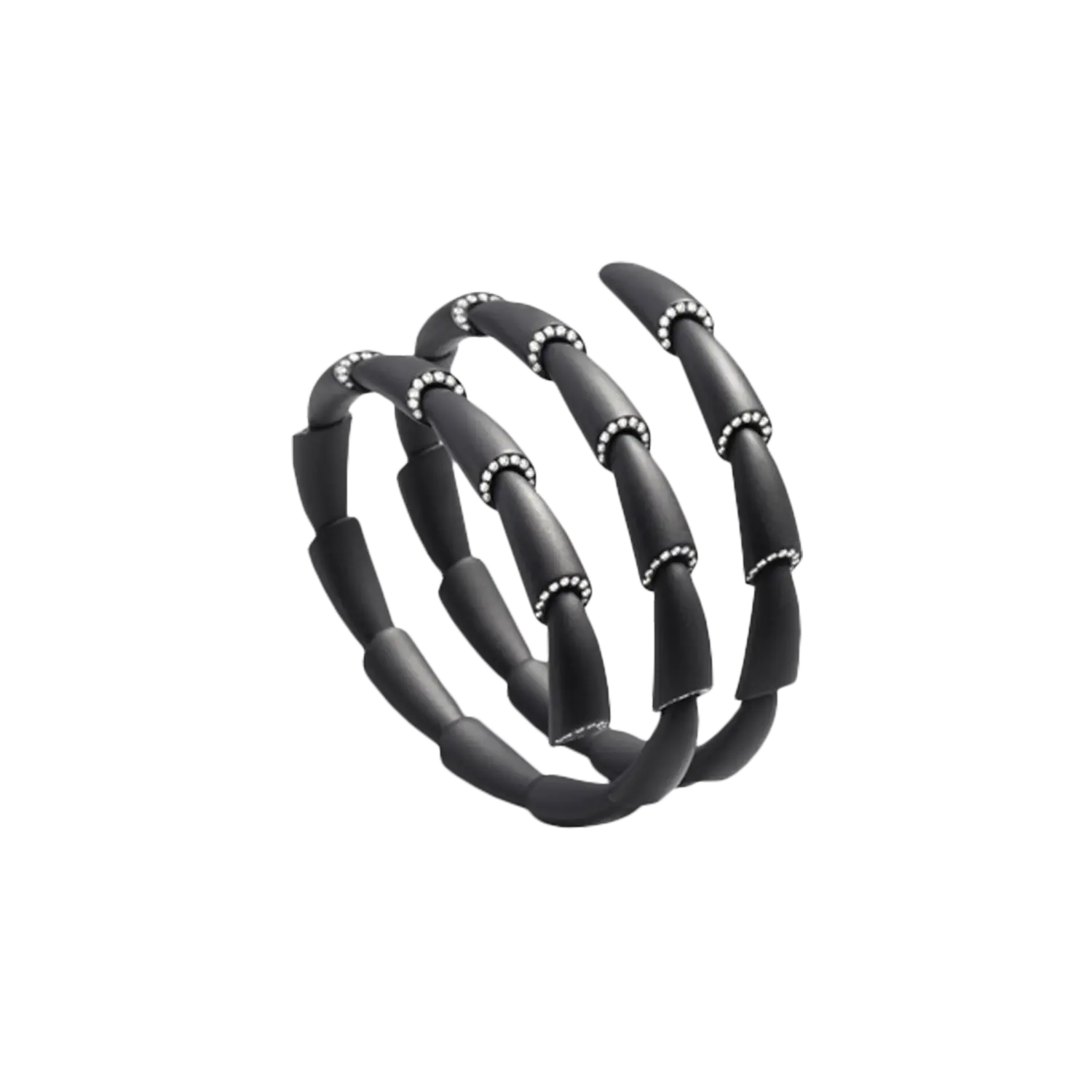 

Браслет calla миди из черного титана с бриллиантами Vhernier