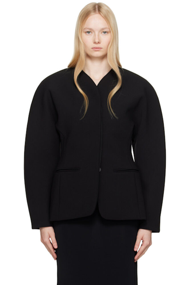 

Черный пиджак La Croisière 'The Ovalo' JACQUEMUS