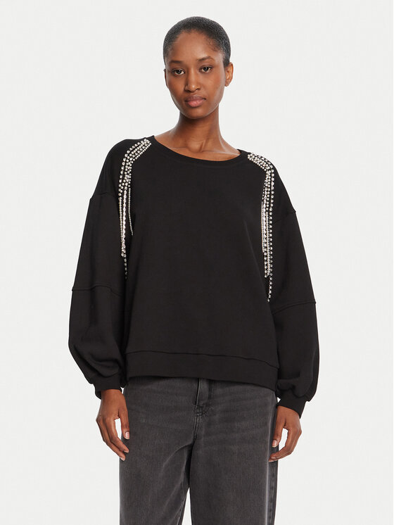 

Свитшот regular fit 252LI2MCC Twinset, чёрный