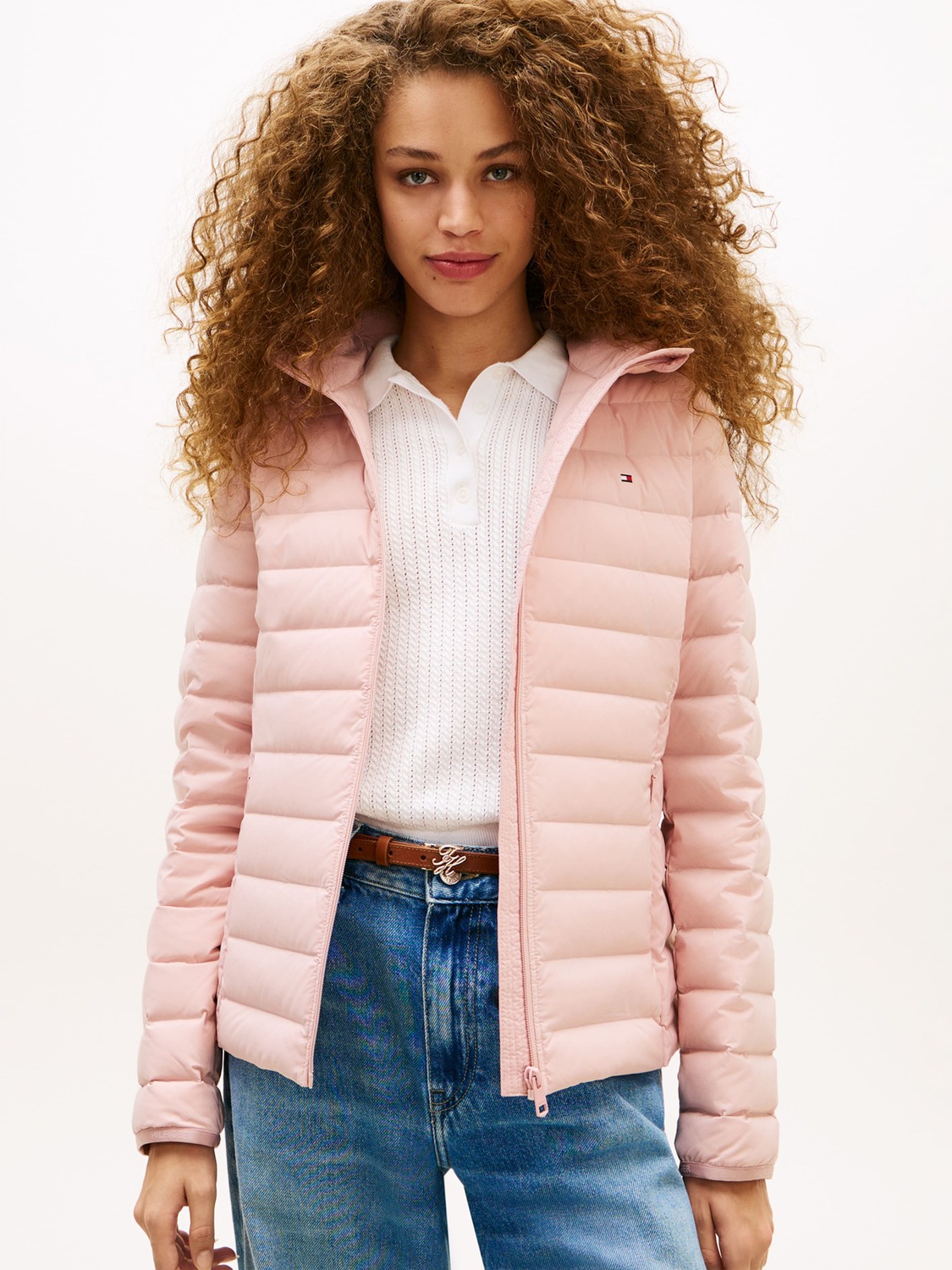 TOMMY HILFIGER Куртка для межсезонья в цвете Rose — фото 4