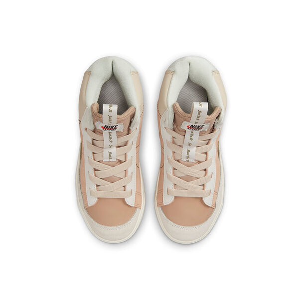 Кроссовки blazer mid '77 se 'dance - sanddrift medium olive' Nike, желтый — фото 4