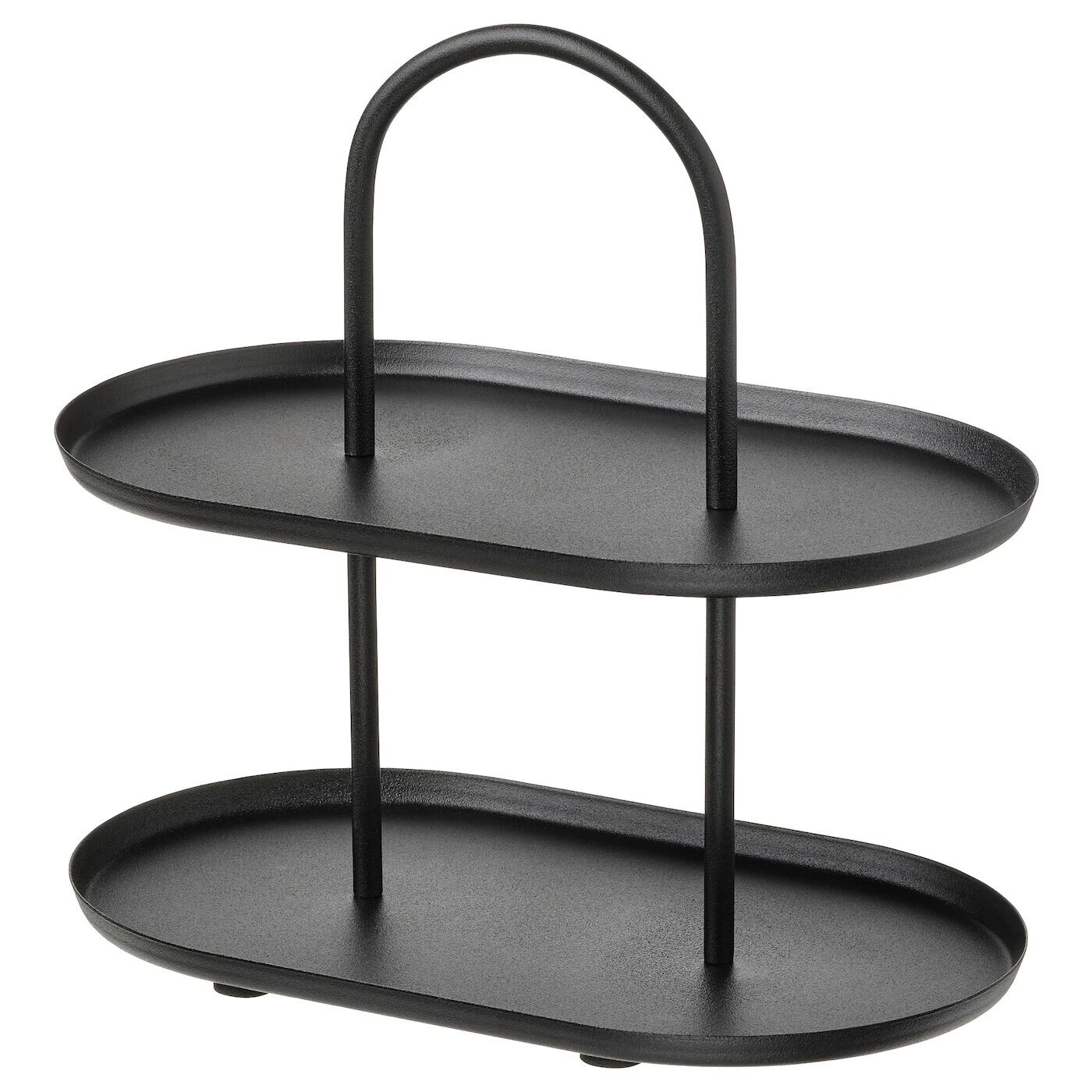 

Подставка для торта 2-х ярусная, черная, SOMMARÖGA IKEA