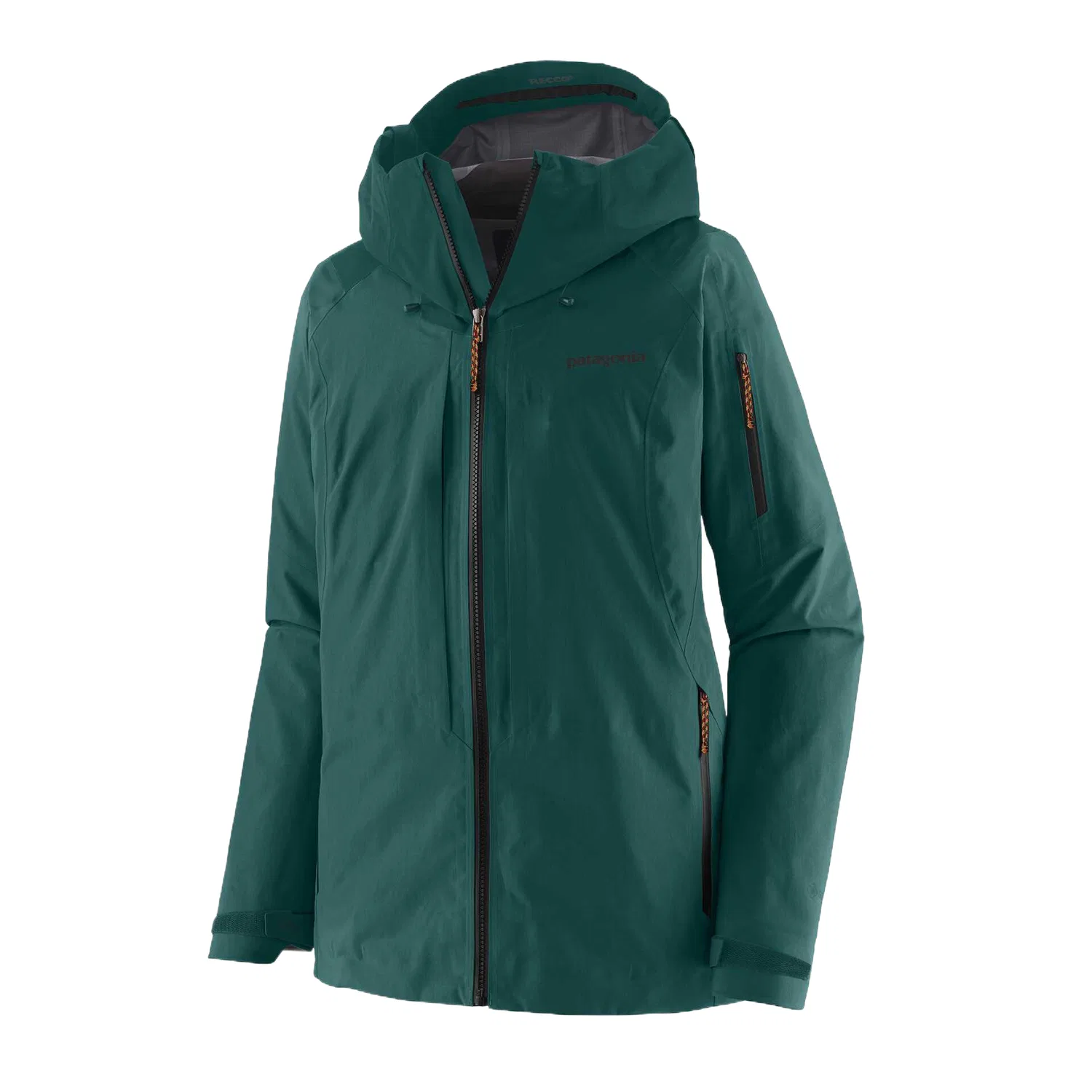 Женский ски-топ Powslayer Patagonia, Waterfall Green/CASG