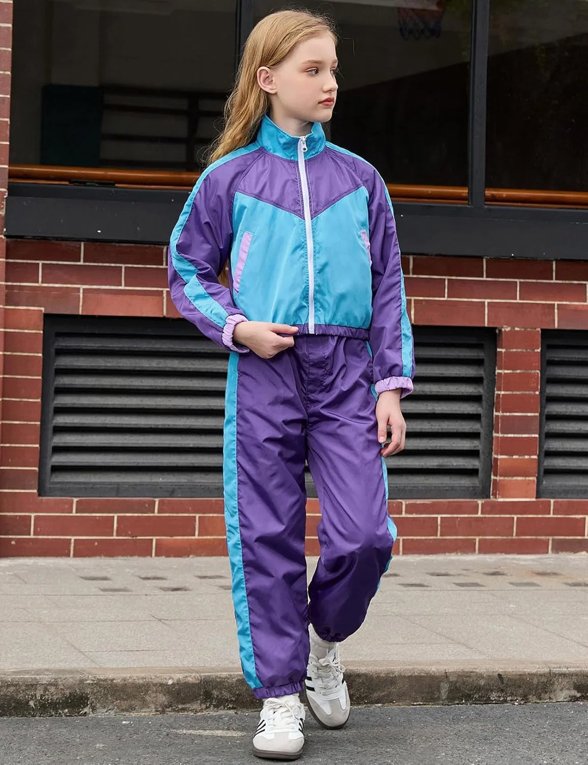 Детский спортивный костюм 2 предмета Perfashion, фиолетовый — фото 2