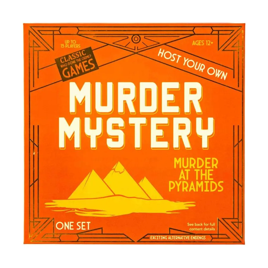 

Бокс-сет Murder at the Pyramids, Murder Mysteries