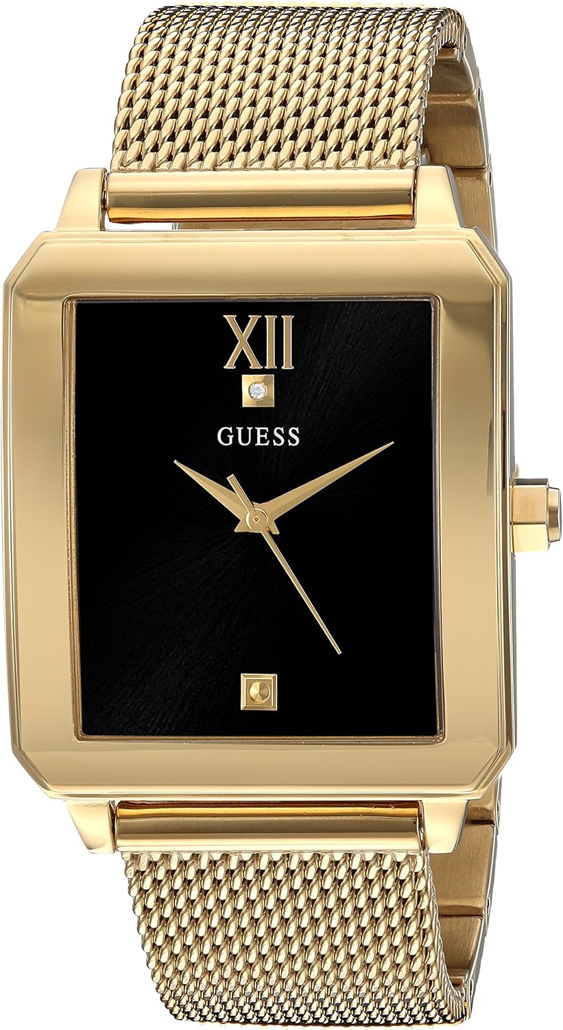 

GUESS мужские часы 40 мм, Gold Tone/Gold Tone/Black, Позолоченный, GUESS мужские часы 40 мм, Gold Tone/Gold Tone/Black
