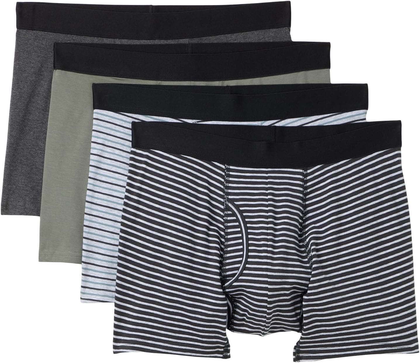 

Боксеры PACT Boxer Brief 4-Pack, цвет Midnight Harbor