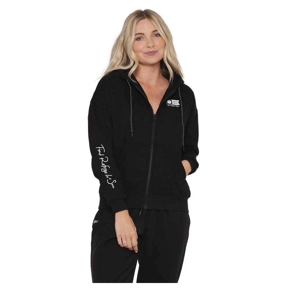 

Толстовка Salty Crew Alpha full zip, черный