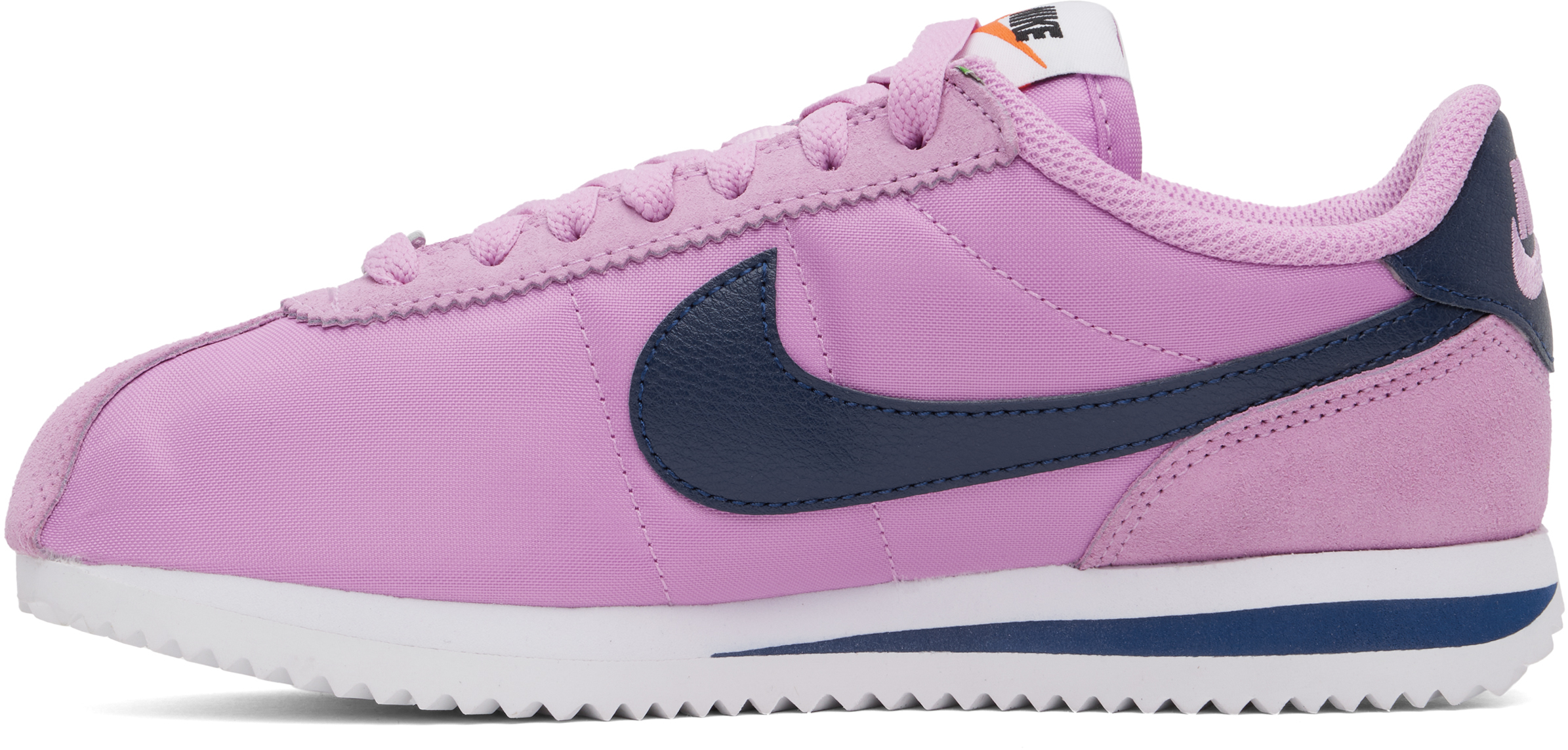 Кроссовки Cortez Textile розового и темно-синего цветов Nike — фото 3