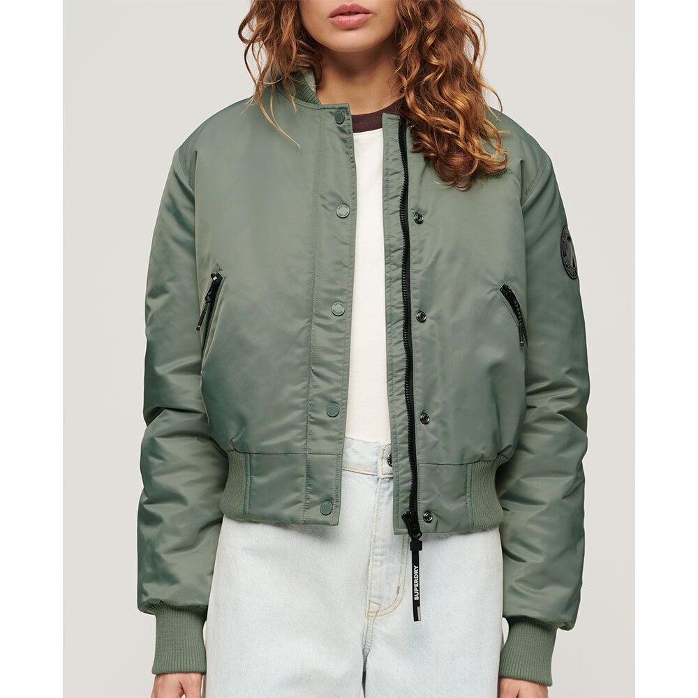 

Куртка Superdry W5011654A Bomber, зеленый