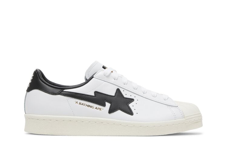 

Кроссовки Adidas BAPE x Superstar, белый