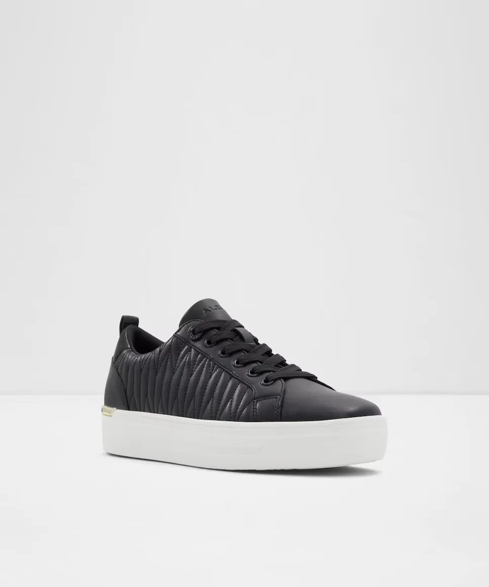 Женская повседневная спортивная обувь с круглым носком Aldo, чёрный — фото 4