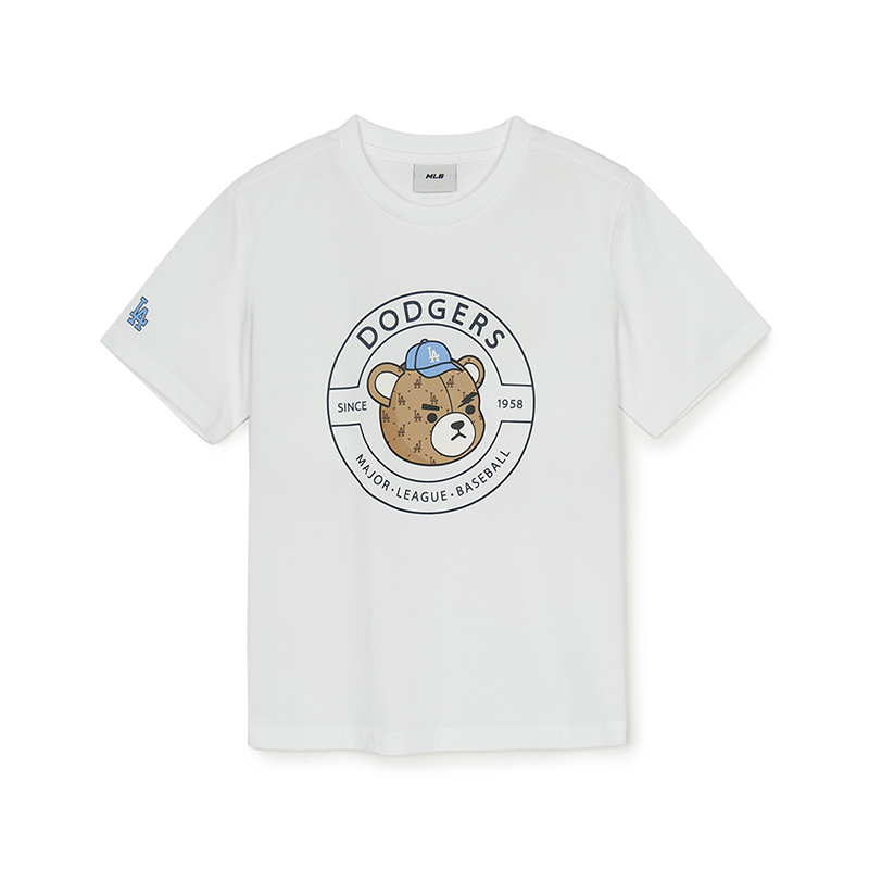 

Футболка Los Angeles Dodgers SS25 для детей 3-7 лет MLB KIDS, белый