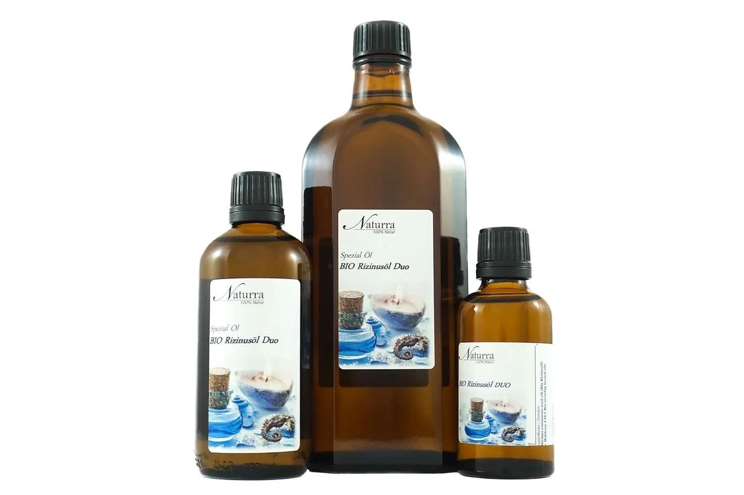 Органическое касторовое масло с мацератом зверобоя Naturra Naturra — фото 2