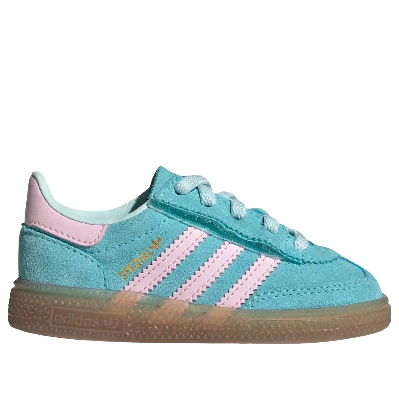 Кроссовки Adidas Handball Spezial 'Pulse Aqua Clear Pink Gum' JQ1991, синий — фото 4
