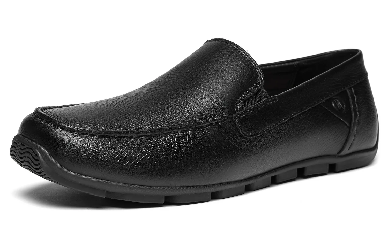 Clarks Мужские повседневные туфли из коровьей кожи черные — фото 2