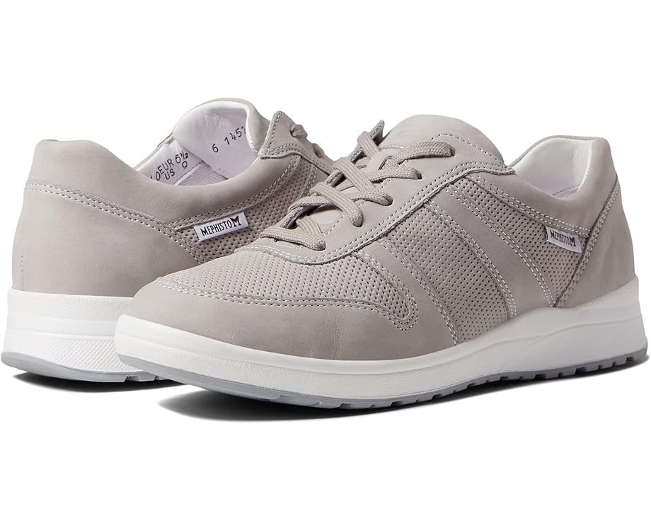 Кроссовки Mephisto Rebeca Perf, цвет Light Grey Bucksoft