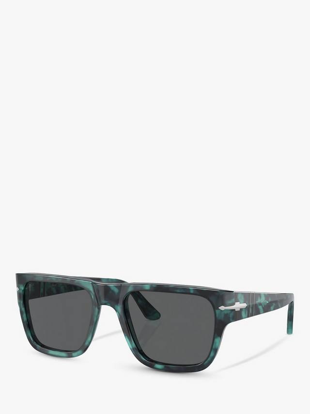 

Мужские солнцезащитные очки в d-образной оправе po3348s Persol, цвет Blue Havana/Grey
