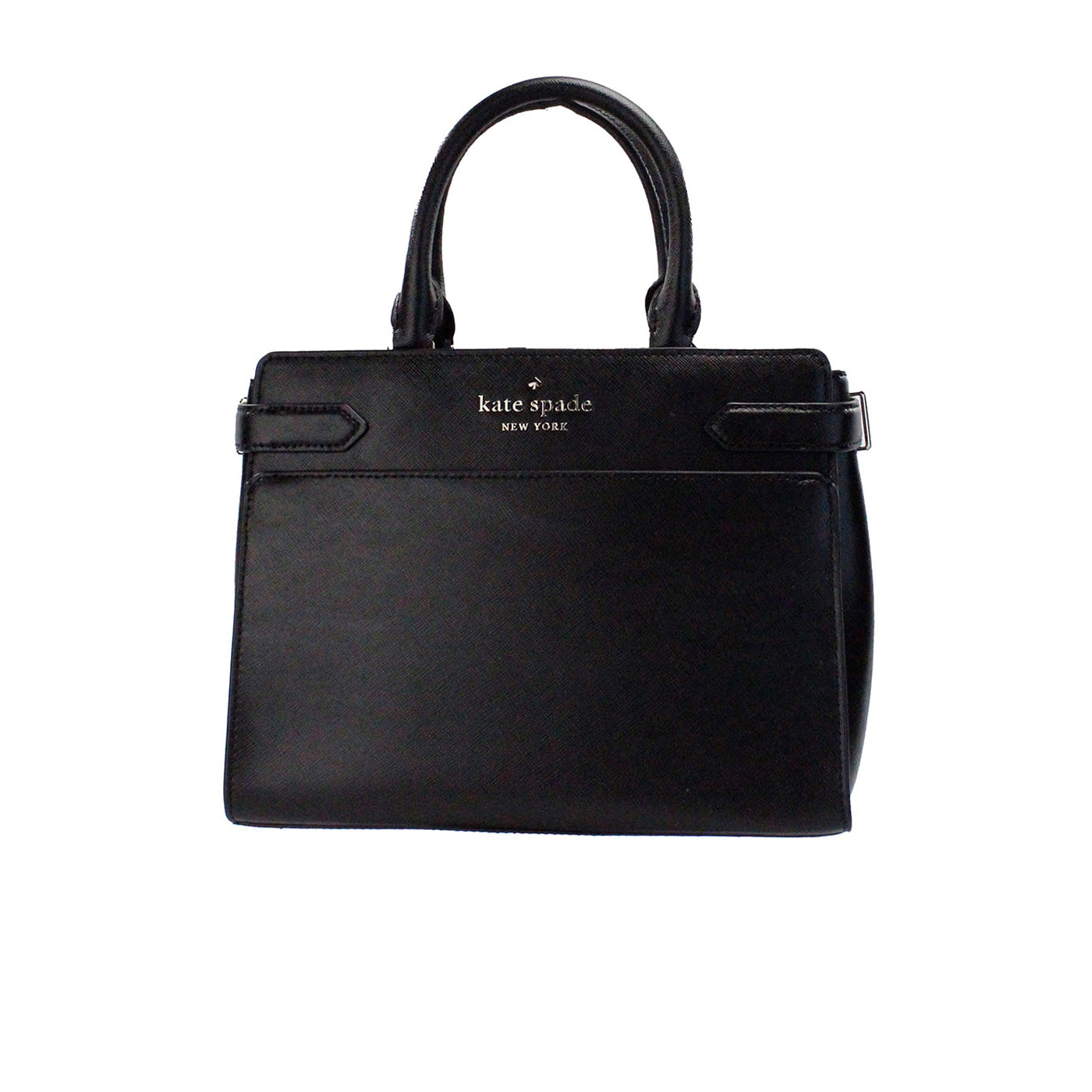

Staci Medium Black Saffiano Leather Crossbody Bag Сумка-портфель Kate Spade
