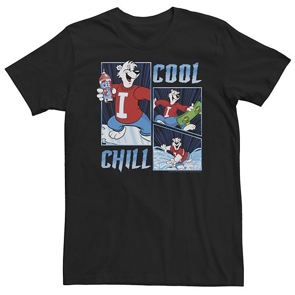 

Футболка Big & tall icee cool street с комикс-логотипом Licensed Character