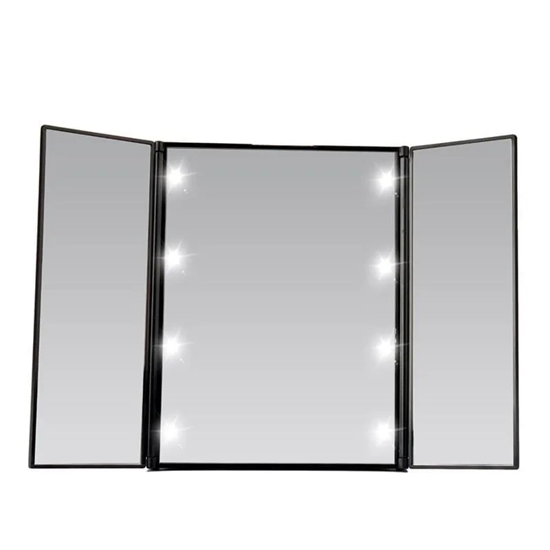 Складное косметическое зеркало Vanity с LED-подсветкой Uniq, 1 шт — фото 4