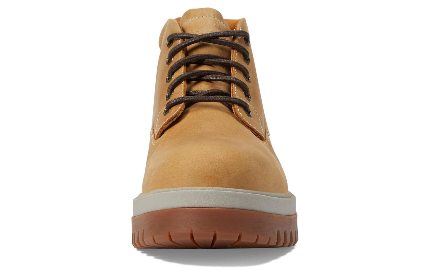 Мужские уличные ботинки Timberland на толстой рифленой подошве, светло-коричневый — фото 3