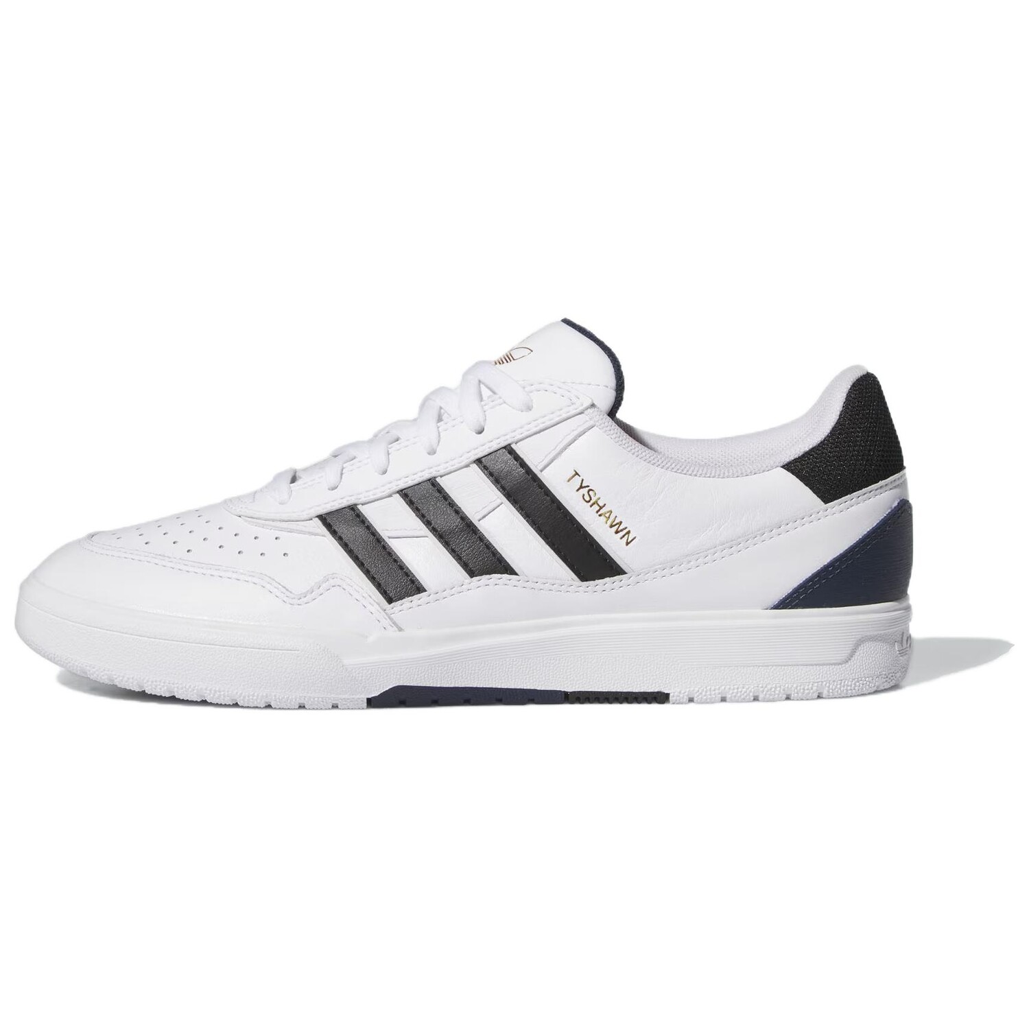 

Кроссовки adidas originals Tyshawn Skateboarding Shoes Unisex Low-top White/Black/College Navy Blue, белый/черный/синий