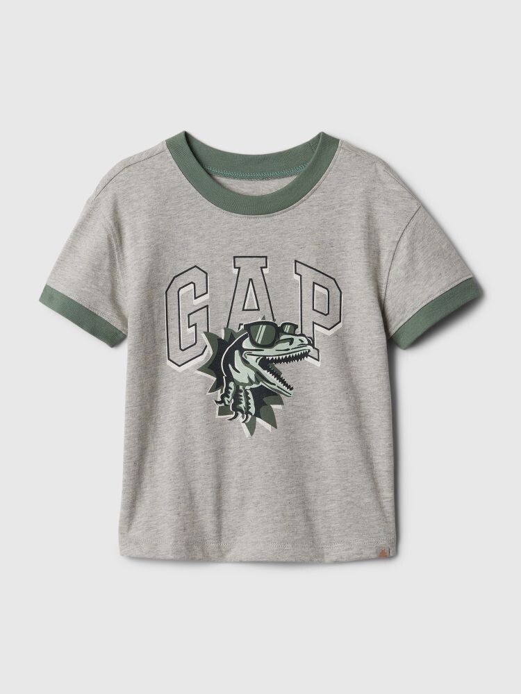

Футболка из органического хлопка Gap, серый