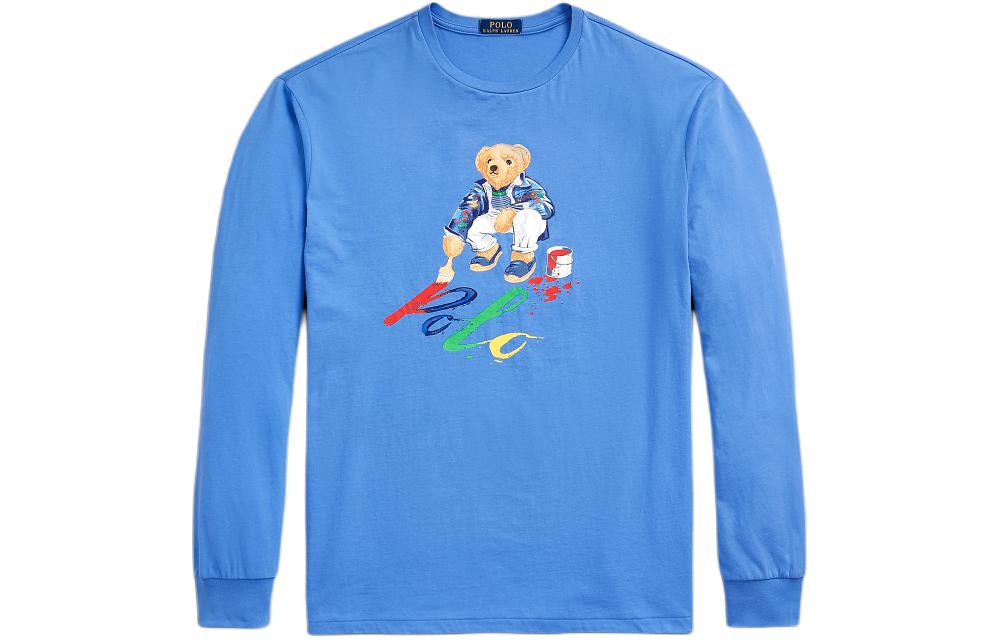 

Teddy Bear Cotton blend Pajamas Polo Ralph Lauren, синий