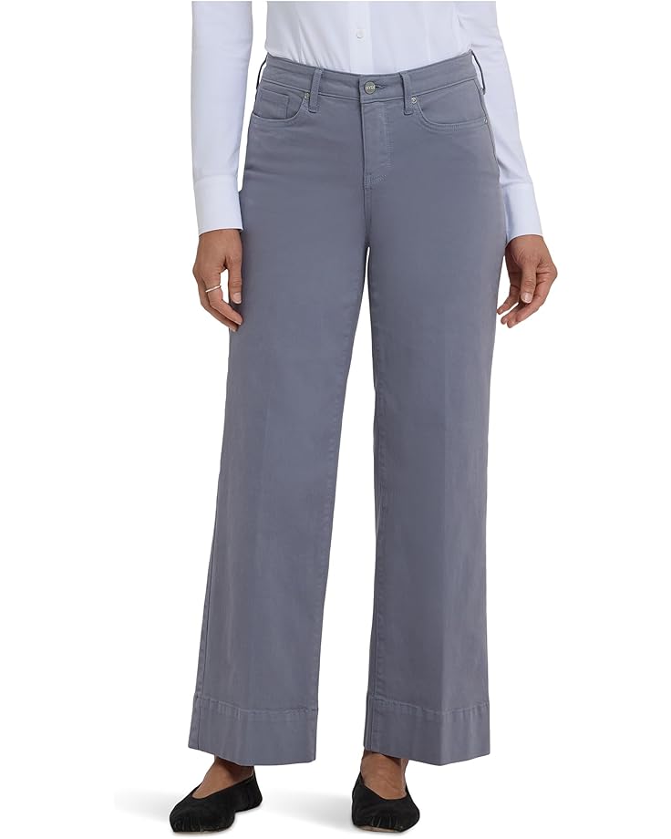 

Женские джинсы NYDJ Teresa Wide Leg 3" Hem Ankle в цвете Shadow Blue