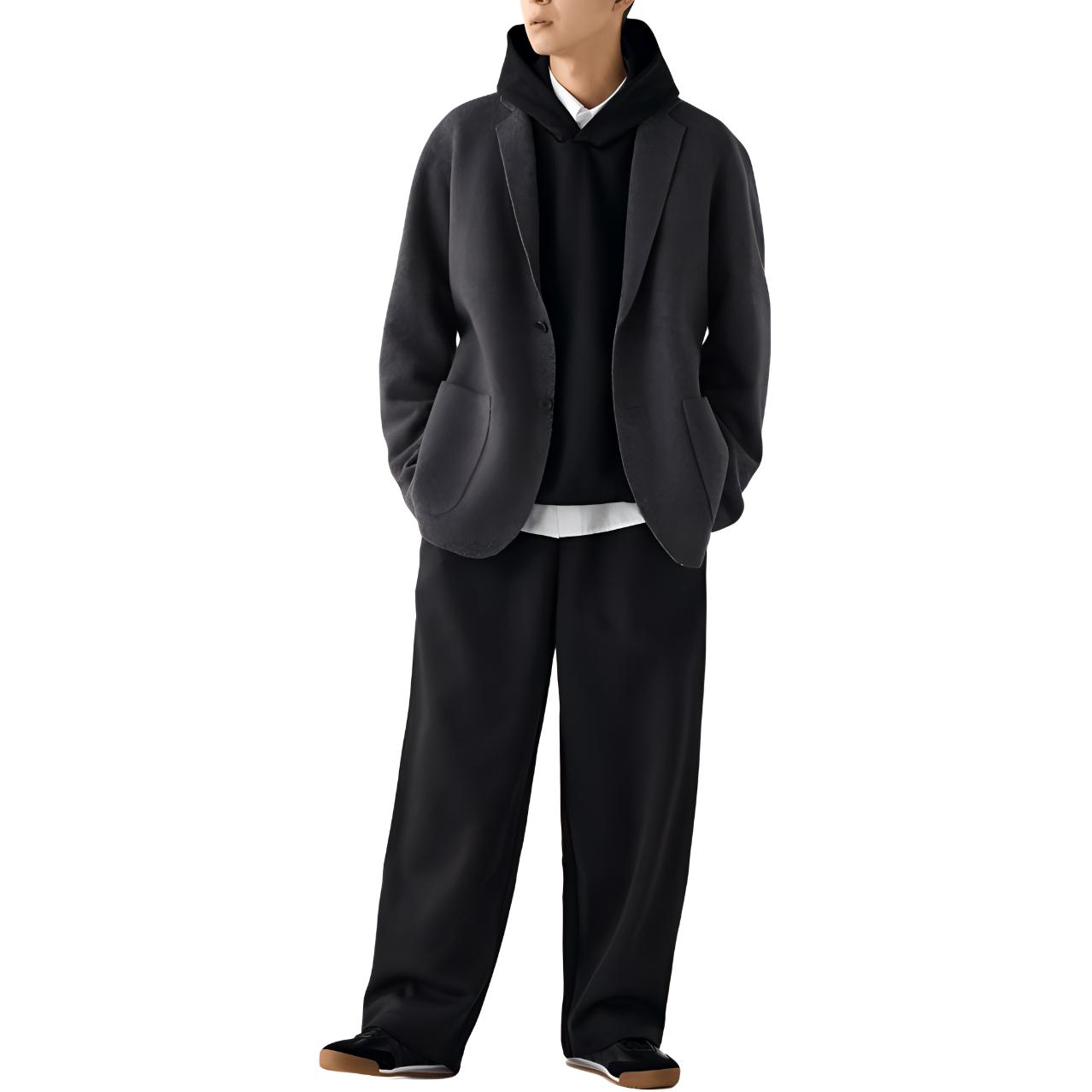 

Коллекция C Вязаные спортивные штаны Унисекс UNIQLO, 09 Черный