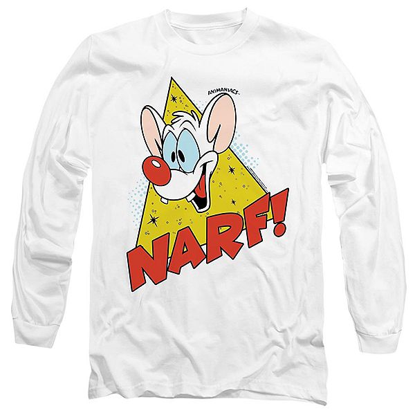 

Футболка с длинным рукавом Pinky and the Brain Narf Licensed Character