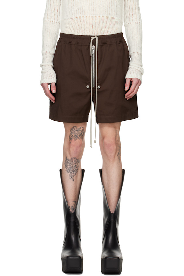 

Боксеры Hollywood Bela Rick Owens, цвет mahogany