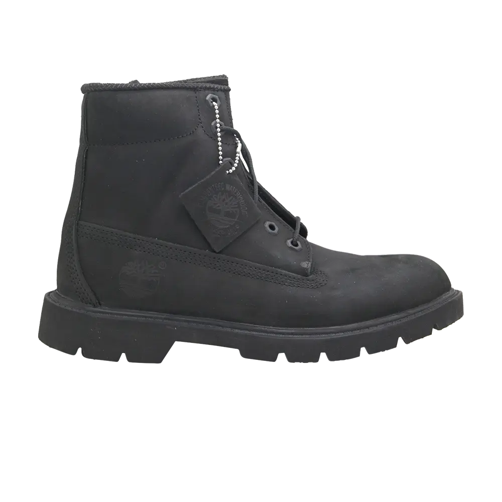 Ботинки Timberland 6 Inch на шнурках, черный