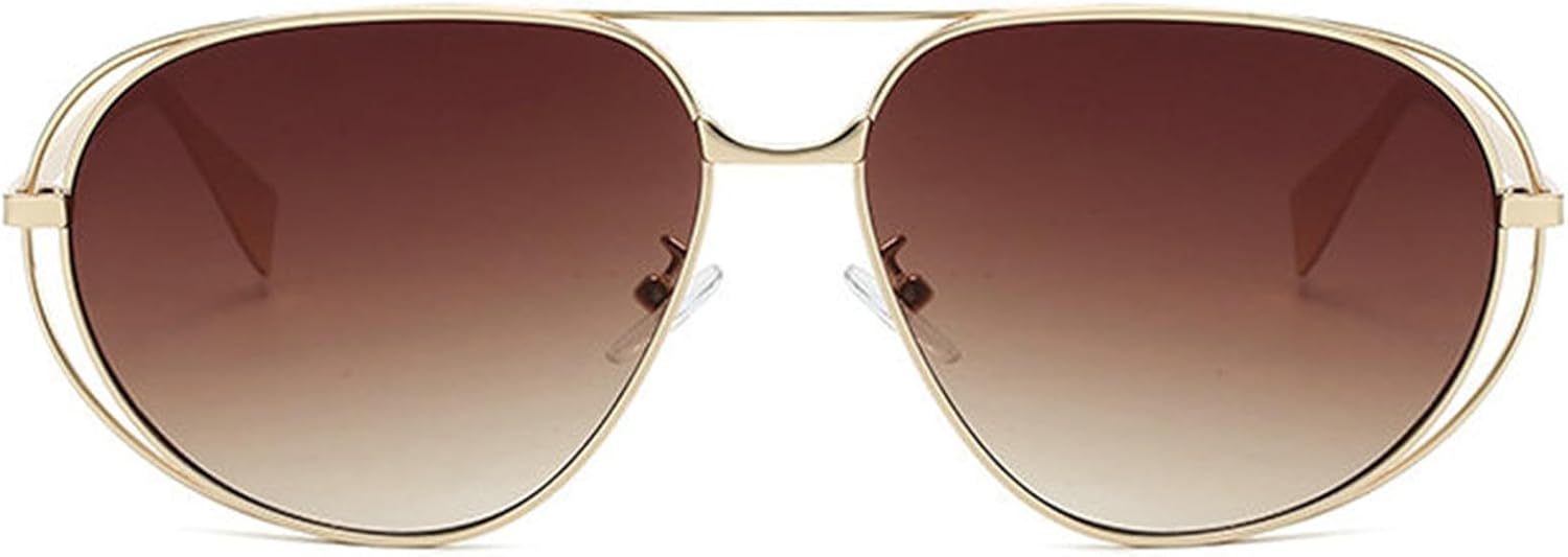 

Солнцезащитные очки Willochra в стиле ретро, ​​большие квадратные, для женщин и мужчин, винтажные очки-пилот, классические большие металлические солнцезащитные очки, C4