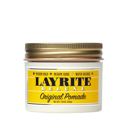 

Гель для укладки волос Original Hold Pomade Deluxe, 120 г, 4,25 унции Layrite