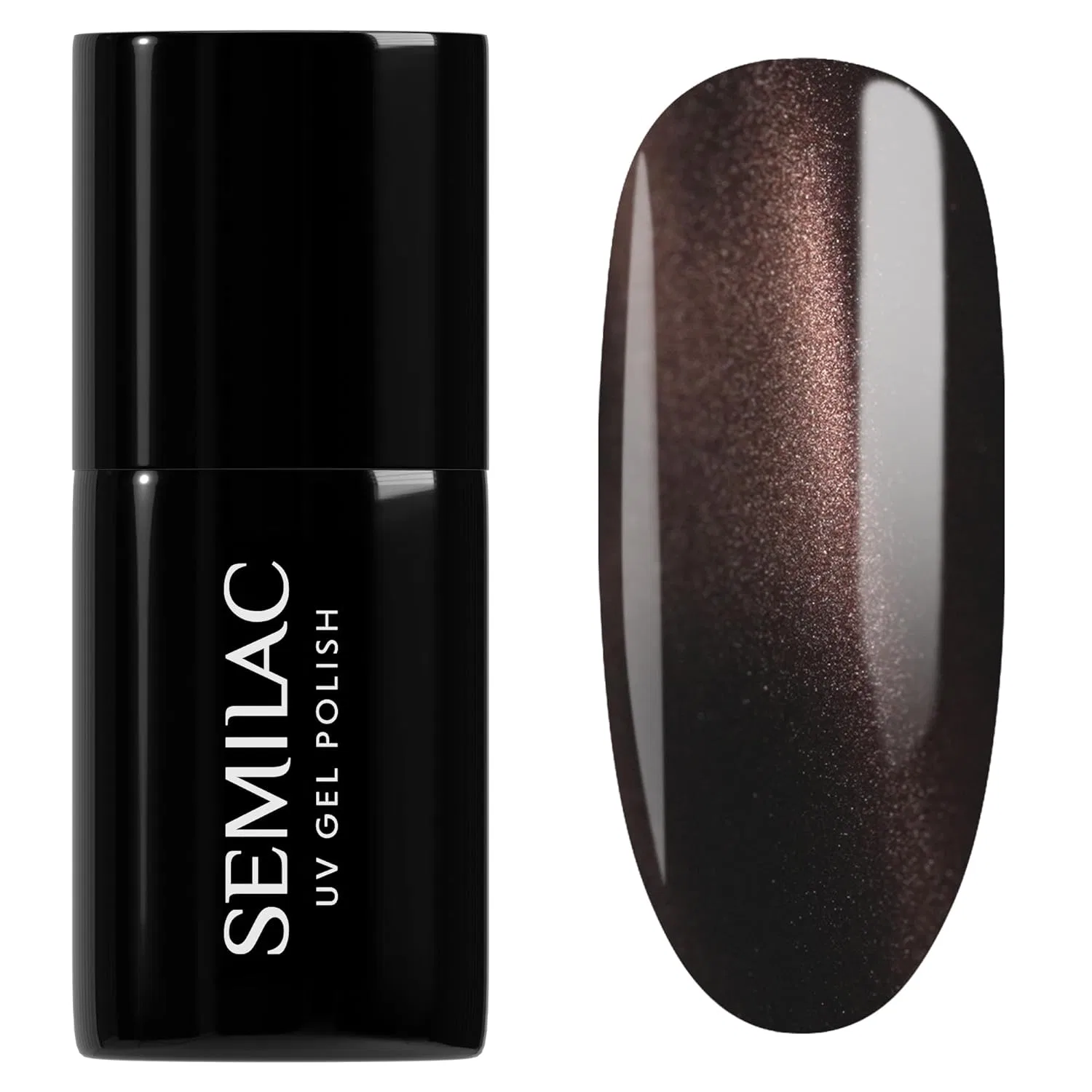 УФ-гель-лак для ногтей «965 Chocolate Gloss» от Semilac Semilac, 965 Chocolate Gloss